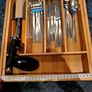 Expandable bamboo cutlery organizer Image 6