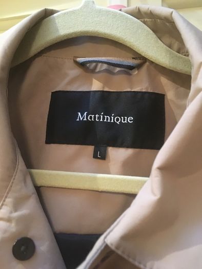 Matinique Stylish Mac Designer Coat - As New - size L
