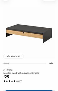 Monitor stand Ikea Elloven