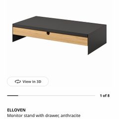 Monitor stand Ikea Elloven