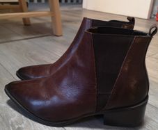 Gallery Leather Ankle Boots Size Uk 6