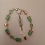 Coeur de Lion GeoCUBE Iconic Monochrome Green Bracelet 4016/30-0500 Boxed New CAN POST Image 3