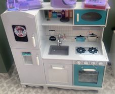 Kids play kitchen