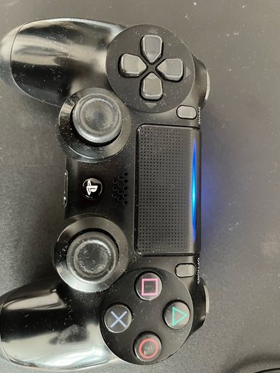PS4 Slim 1 TB storage version with games and controller