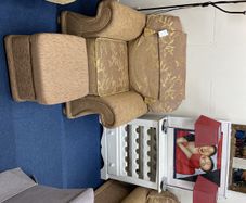 arm chairs and puff