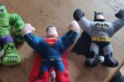 Batman Superman Hulk Talking Plush