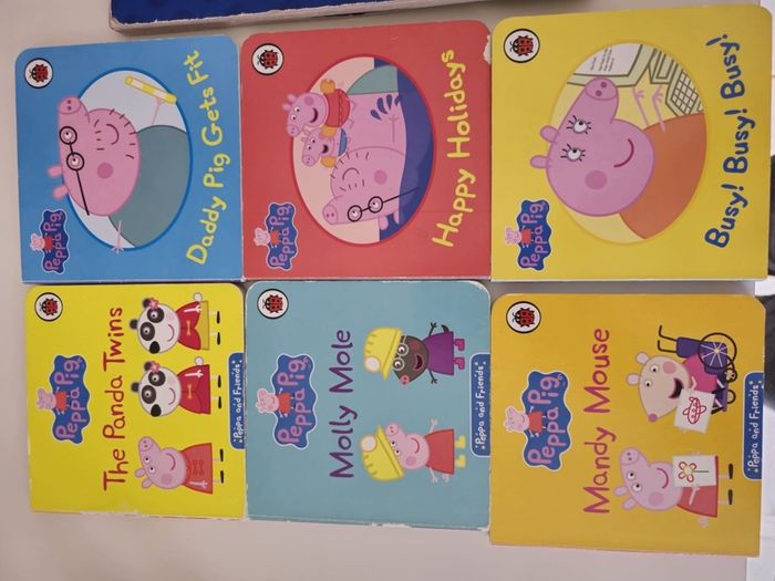 Peppa Pig toys and books set