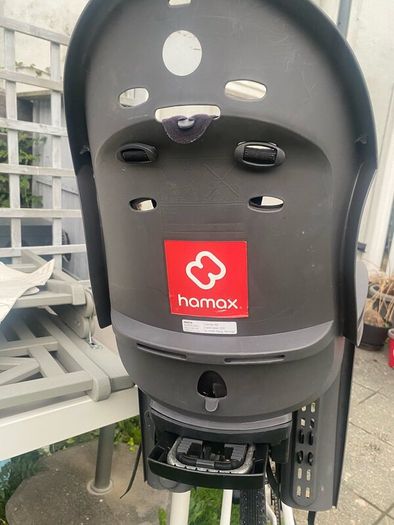 Hamax siesta kids bike seat lockable