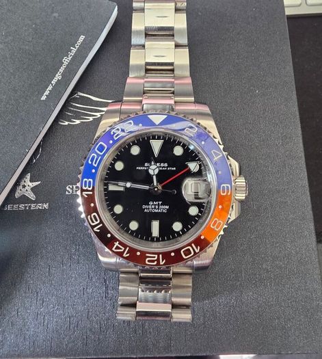 Sugess GMT pepsi Automatic 40mm