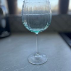 Galway crystal gin and tonic glasses x 4