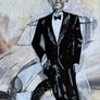 Original Art James Bond Style Luxury Aesthetic Image 3