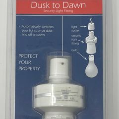 Dusk to Dawn. Security Light Fitting.