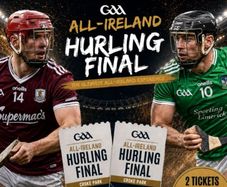All ireland hurling - swap hill for stand.
