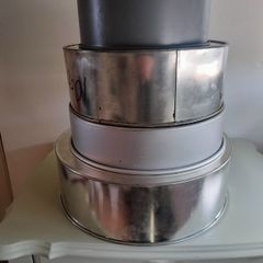 Round cake tins