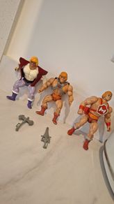 He-Man Figures from 1980's x3 with accessories