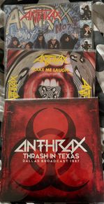 Anthrax - 3 vinyl records