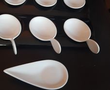 set of tapas serving spoons  and support