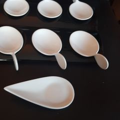 set of tapas serving spoons  and support