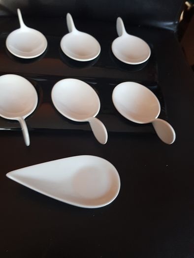 set of tapas serving spoons  and support