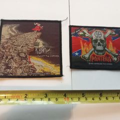 New Korn and Pantera Vintage Patch