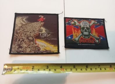 New Korn and Pantera Vintage Patch