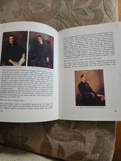 Pictures At The Abbey. The Collection Of The Irish National Theatre. By Lennox Robinson & Michael O' Haodha. First Edition Paperback In Good Condition.  See Photos For Same.