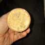 A Beautiful Antique Heavy Ceramic Stoneware Bottle Image 3