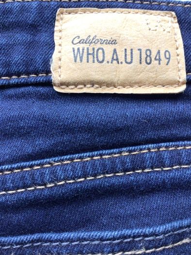 Ladies California Dream Whoam Dark blue denim jeggings Uk 8 Us 4 includes postage