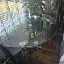 Glass dining table Image 4