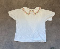 Girls Next white t-shirt age 8