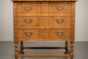 FLASH SALE ! Was 495 Now 395 ! Stunning Brutalist Danish Oak Chest of Drawers