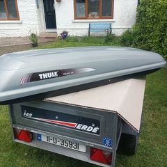 Thule polar 700 440l roof box swap for smaller / shorter roof box