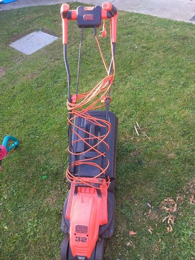 lawnmower and strimmer