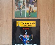 Celtic FC V Ranger Scottish Cup Programmes X 2