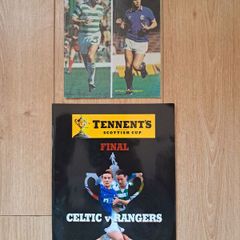 Celtic FC V Ranger Scottish Cup Programmes X 2