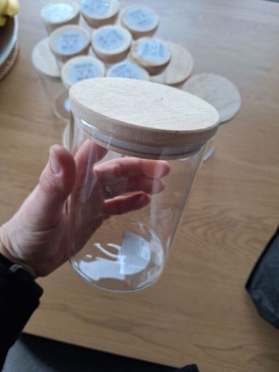 glass jars