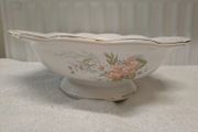 Decorative Ceramic footed fruit bowl