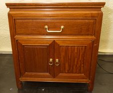 Bedside lockers - Rosewood