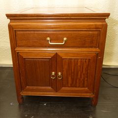 Bedside lockers - Rosewood