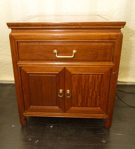 Bedside lockers - Rosewood