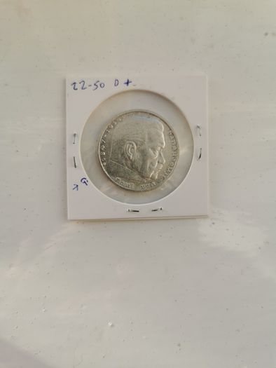 Germany 1936 5 Reichmarks