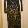 ASOS RED CARPET Mermaid Embellished Long Sleeve Maxi Evening Dress Image 2