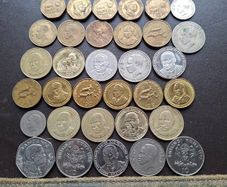 A Lot of 270 grams coins from Tanzania (1966-2015)