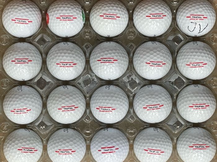 20 used Titleist Trufeel golf balls
