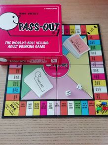 Pass Out adult board game
