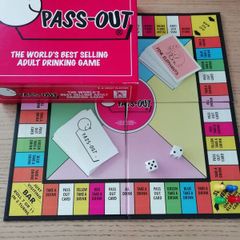 Pass Out adult board game