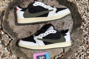 Get Luxury Jordan 1 Low x Travis Scott Medium Olive