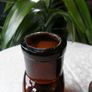 Antique Amber Glass OXO & Bovril Bottles. Set of 2, 4oz and 1oz. c.1900-1930. Excellent Antique Condition Image 3