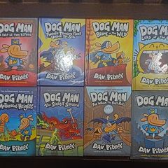 Dog Man & Cat Kid books x 15