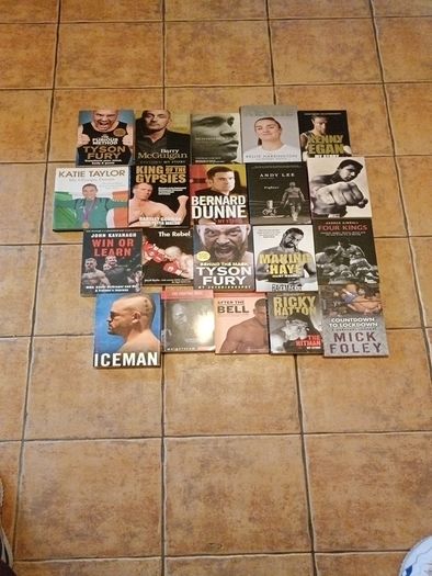 Mma, Boxing And Wrestling Books (any 4) Free Postage